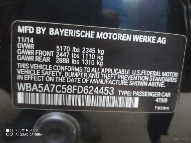 BMW 528 2014, 75,000 km - 2.0 l - Bakı
