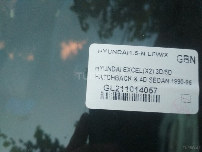 Hyundai Excel 1994, 385,000 km - 1.5 l - Bakı