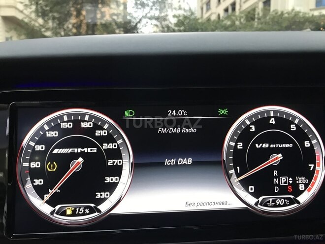 Mercedes S 63 AMG Coupe 2015, 38,000 km - 5.5 l - Bakı