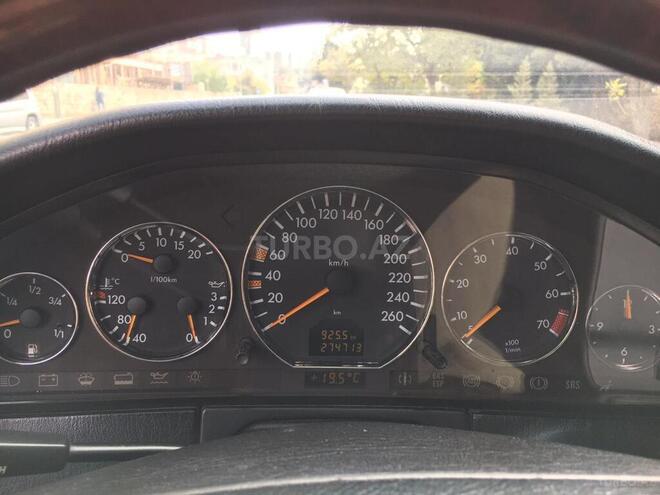 Mercedes S 320 1998, 274,000 km - 3.2 l - Bakı