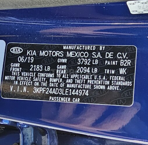 Kia Cerato 2019, 430,000 km - 2.0 l - Bakı