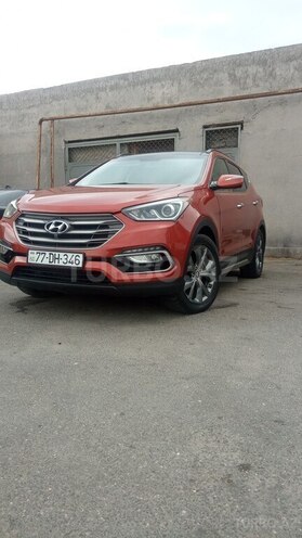 Hyundai Santa Fe 2017, 123,000 km - 2.0 l - Bakı