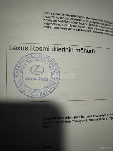 Lexus ES 300h 2022, 19,000 km - 2.5 л - Bakı